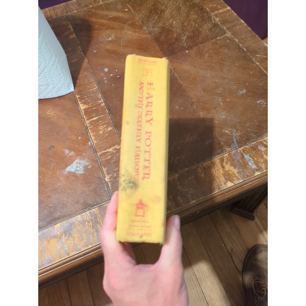 Harry Potter and the Deathly Hallows by J. K. Rowling (2007, Hdcvr) 1st Edition!